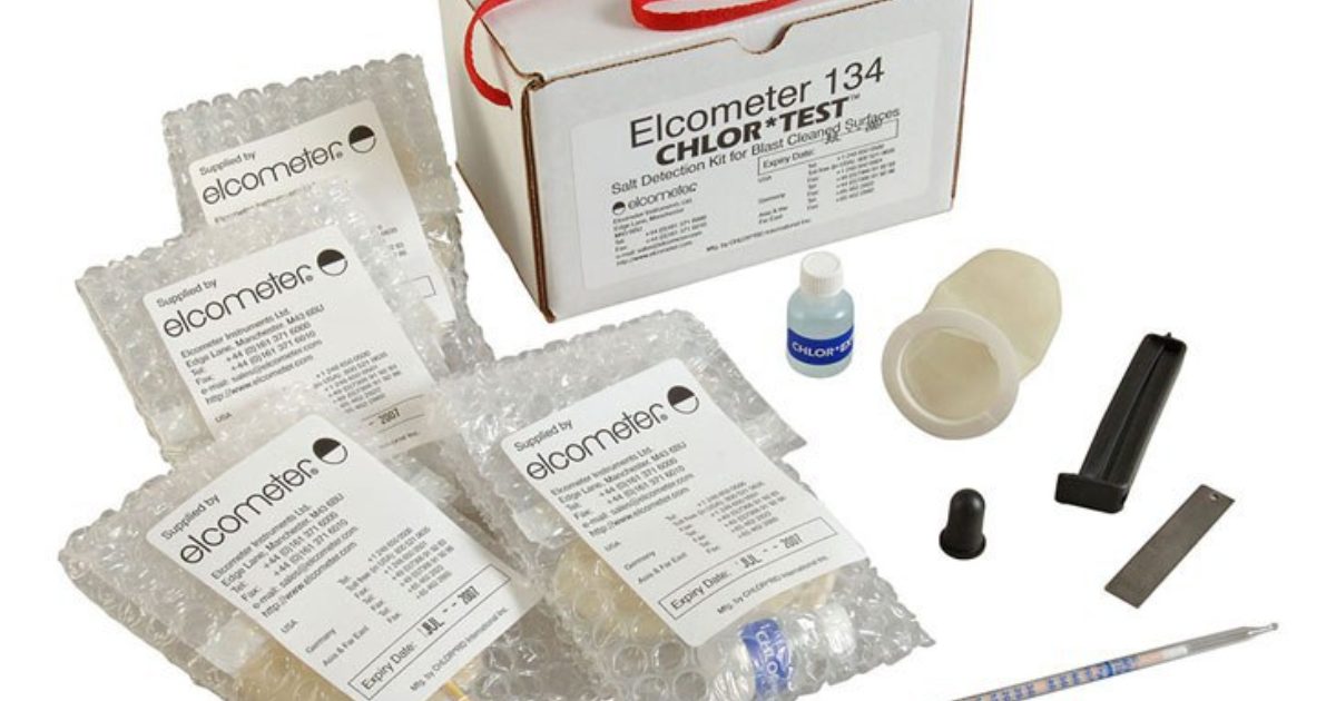 134S Chloride Ion Test Kit for Surfaces Burwell