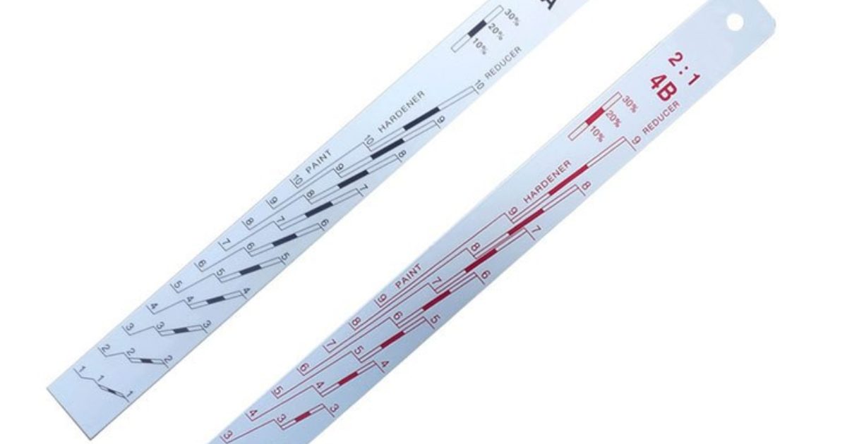 Paint Measuring Sticks Burwell