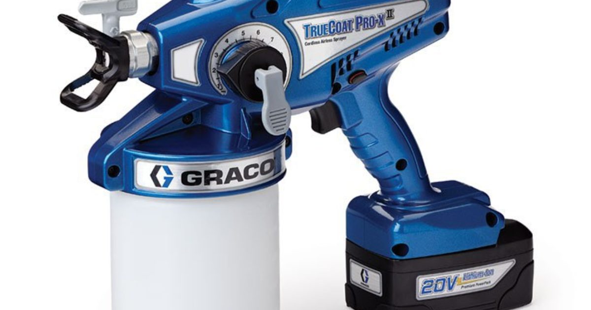 Graco truecoat pro ii best sale cordless