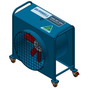 10000 Pneumatic Extraction Fan